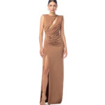 Saint-Mandrier Long Dress - Abito drappeggio MVP Wardrobe