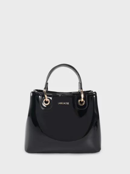 Borsa a mano Margot small vernice-black