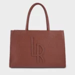 Borsa a spalla in similpelle Freya-mauve