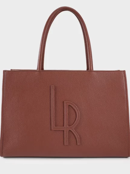 Borsa a spalla in similpelle Freya-mauve