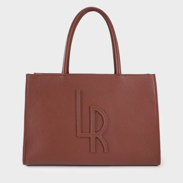 Borsa a spalla in similpelle Freya-mauve - immagine 1
