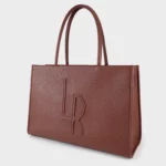 Borsa a spalla in similpelle Freya-mauve - immagine 4