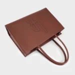 Borsa a spalla in similpelle Freya-mauve - immagine 3
