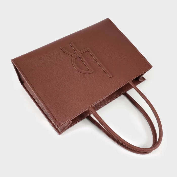 Borsa a spalla in similpelle Freya-mauve - immagine 3