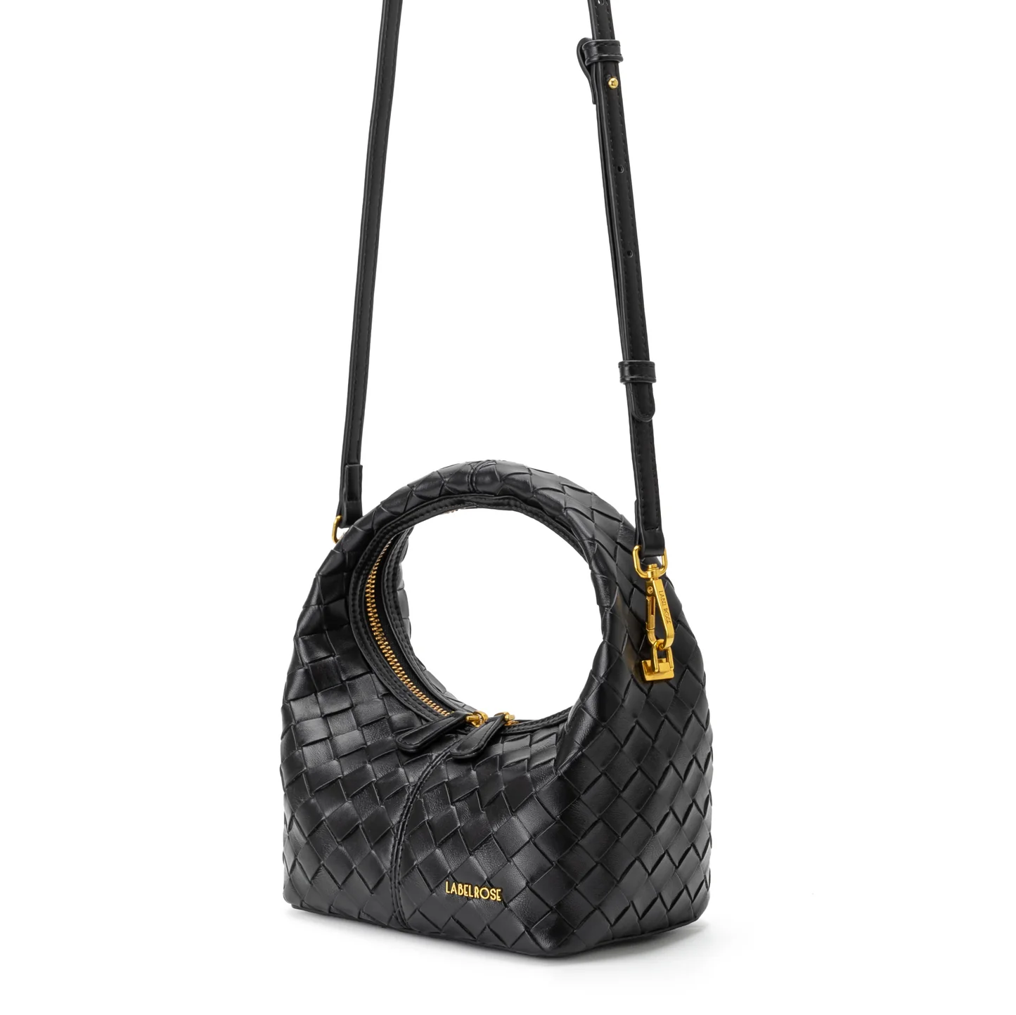 IMG_9025 Borsa a mano WEAVE ICON black - immagine 2