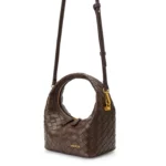 Borsa a mano WEAVE ICON chocolate - immagine 4