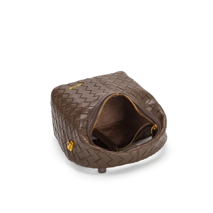 Borsa a mano WEAVE ICON chocolate - immagine 3