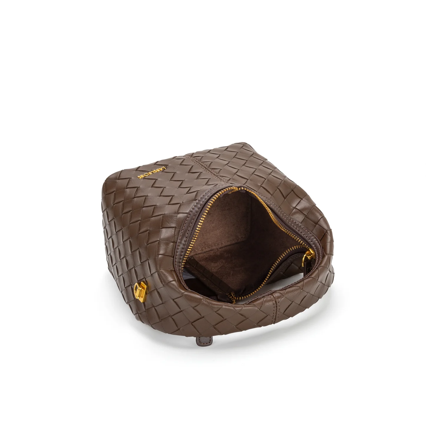 IMG_9030 Borsa a mano WEAVE ICON chocolate - immagine 3