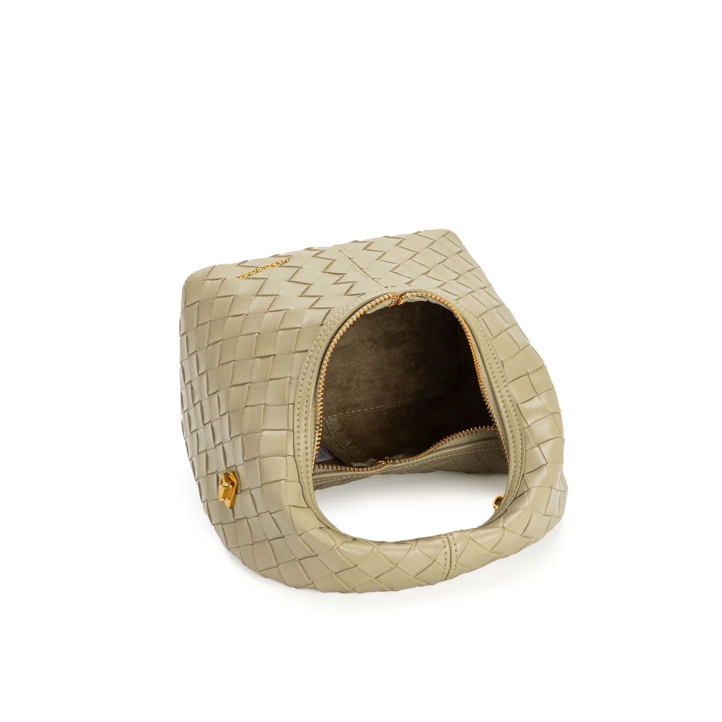 IMG_9038 Borsa a mano WEAVE ICON matcha - immagine 3