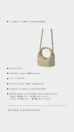 Borsa a mano WEAVE ICON matcha - immagine 4