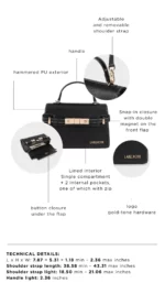 Borsa a mano Grace black gold - immagine 2