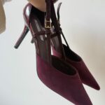 Slingback Bordeaux